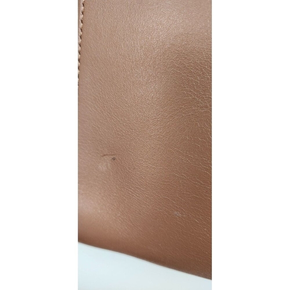 Everlane Cognac Brown Leather The Form Bag Purse Italian Made Preowned - Picture 11 of 16